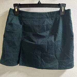 SHEIN Dark Green Mini Skirt